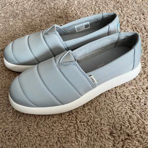 Womens 7.5 Tom's Alpargata Mallow in Drizzle Gray